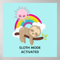 Sleufmodus geactiveerd Funny Illustratie