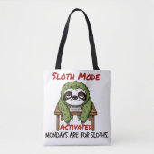 Sleufmodus geactiveerd tote bag (Voorkant)