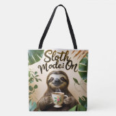 Sleufmodus ingeschakeld tote bag (Voorkant)