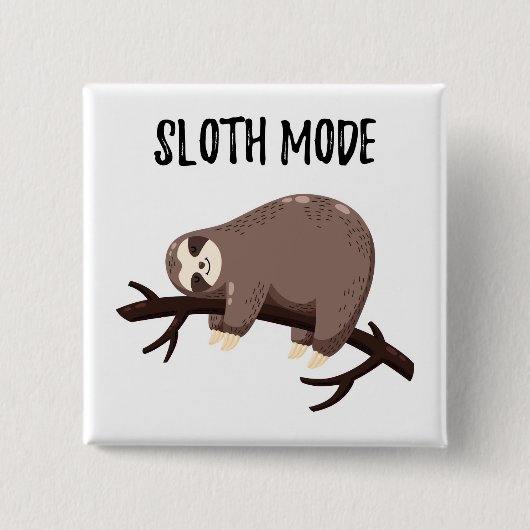 Sleufmodus Vierkante Button 5,1 Cm (Voorkant)