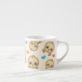 Sleufpatronen, klapsleuven, harten espresso kop (Rechts)