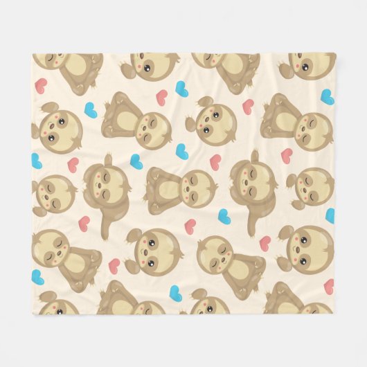 Sleufpatronen, klapsleuven, harten fleece deken (Voorkant (Horizontaal))