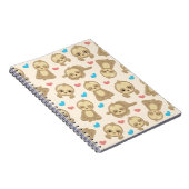 Sleufpatronen, klapsleuven, harten notitieboek (Rechterzijde)