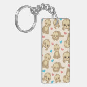 Sleufpatronen, klapsleuven, harten sleutelhanger (Voorkant Links)