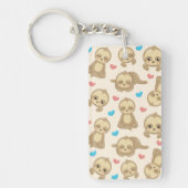 Sleufpatronen, klapsleuven, harten sleutelhanger (Voorkant)