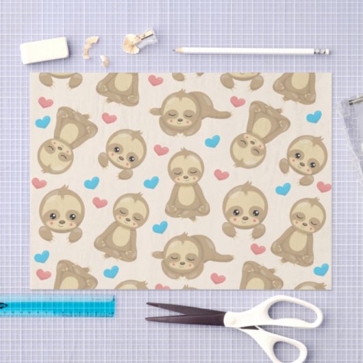 Sleufpatronen, klapsleuven, harten tissuepapier (Craft)