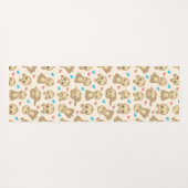 Sleufpatronen, klapsleuven, harten yogamat (Achterkant (horizontaal))