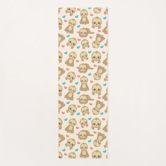 Sleufpatronen, klapsleuven, harten yogamat (Voorkant)