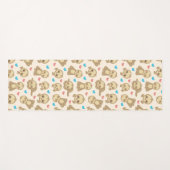 Sleufpatronen, klapsleuven, harten yogamat (Voorkant (horizontaal))