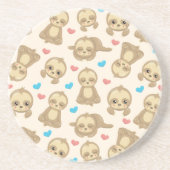 Sleufpatronen, klapsleuven, harten zandsteen onderzetter (Voorkant)