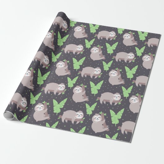 Sleufpatroonpapier Cadeaupapier (Uitgerold)