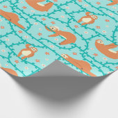 Sleufpatroonpapier Cadeaupapier (Hoek)