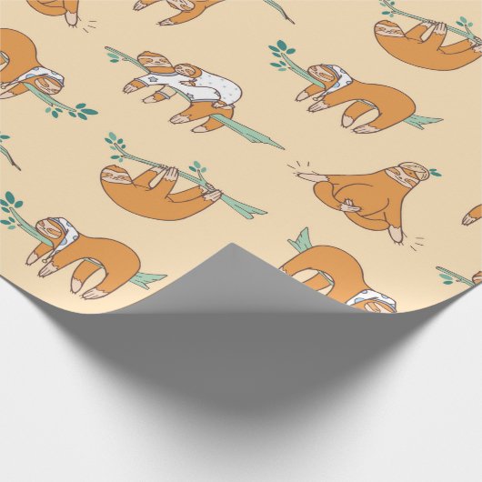 Sleufpatroonpapier Cadeaupapier (Hoek)