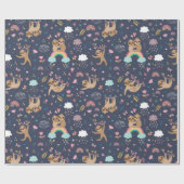 Sleufpatroonpapier Cadeaupapier (Vlak)