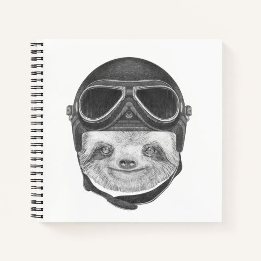 Sleufportret |  Helmet Notitieboek (Voorkant)