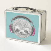 Sleufportret | Hoofdtelefoons dragen (Achterkant)