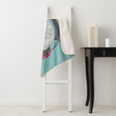 Sleufportret | Hoofdtelefoons dragen Sherpa Deken (In situ)