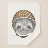 Sleufportret | Motorfiethelm Sherpa Deken (Voorkant)