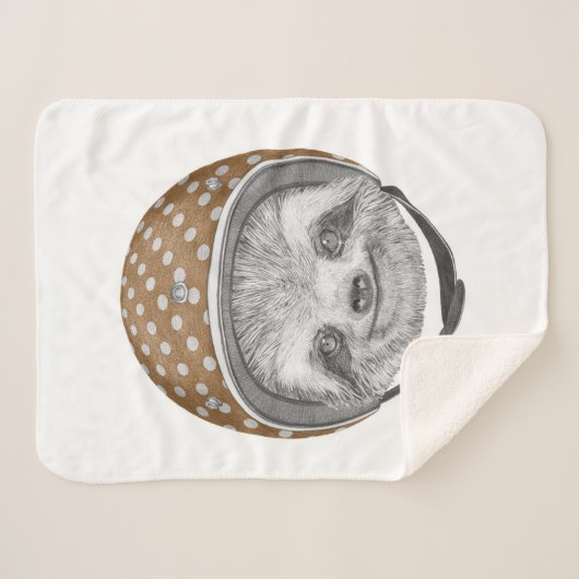 Sleufportret | Motorfiethelm Sherpa Deken (Voorkant (horizontaal))