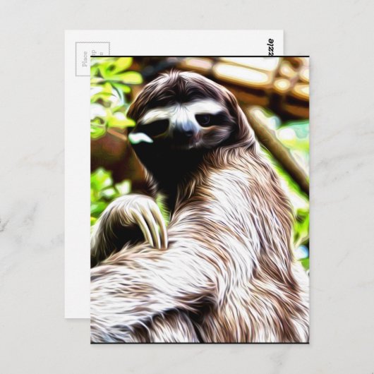 Sleufschildering Briefkaart (Voorkant / Achterkant)