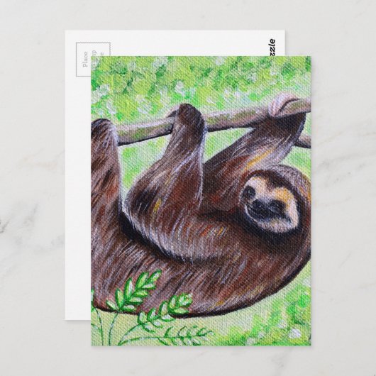 Sleufschildering Briefkaart (Voorkant / Achterkant)