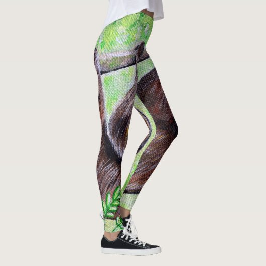Sleufschildering Leggings (Rechts)