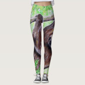 Sleufschildering Leggings (Voorkant)