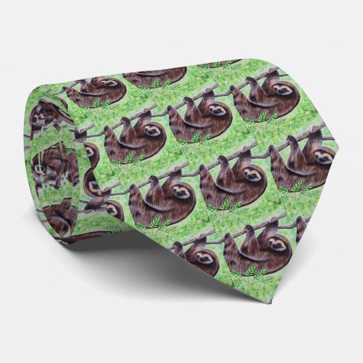 Sleufschildering Stropdas (Opgerold)