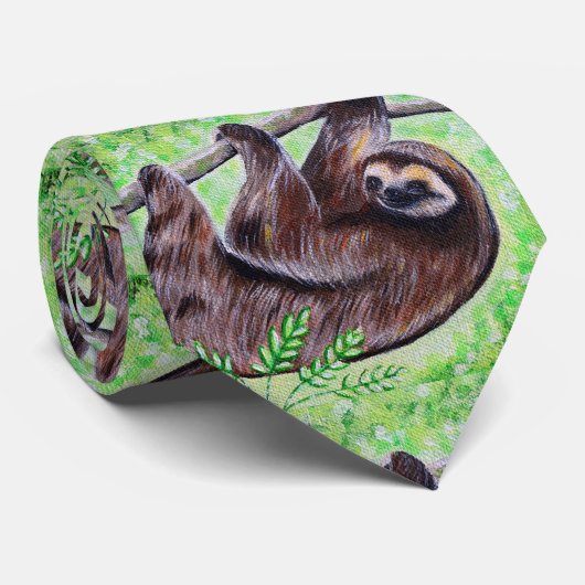 Sleufschildering Stropdas (Opgerold)