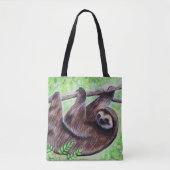 Sleufschildering Tote Bag (Voorkant)
