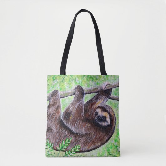 Sleufschildering Tote Bag (Voorkant)