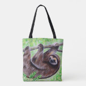 Sleufschildering Tote Bag (Achterkant)