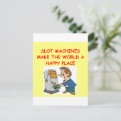 sleufspeler briefkaart (Staand voorkant)