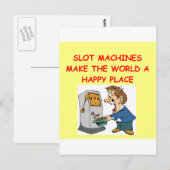 sleufspeler briefkaart (Voorkant / Achterkant)