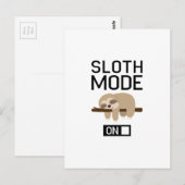 Sleufstand ingeschakeld briefkaart (Voorkant / Achterkant)