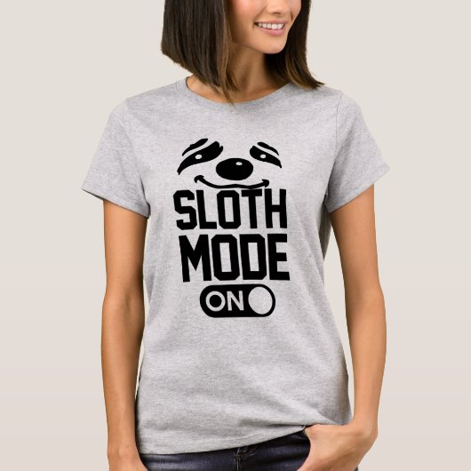 Sleufstand ingeschakeld t-shirt (Voorkant)