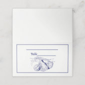 Sleuftreklichtfoto #1 Blauw Plaatskaartje (Buitenkant ongevouwen)