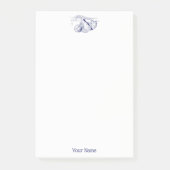 Sleuftreklichtfoto #1 Blauw Post-it® Notes (Voorkant)