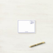 Sleuftreklichtfoto #1 Blauw Post-it® Notes (Op bureau)