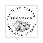 Sleuftreklichtfoto #1 zelfinktende stempel (Design)