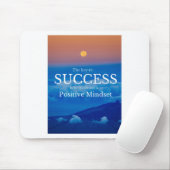 Sleutel aan het Inspirerend Citaat van het Succes Muismat (Met muis)