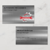 Sleutel | Auto Logo Visitekaartje (Voorkant / Achterkant)