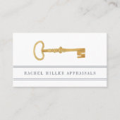  sleutel | Beoordeling van onroerend goed Visitekaartje (Voorkant)