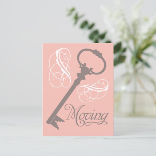  sleutel bewegende Briefkaarten (Staand voorkant)