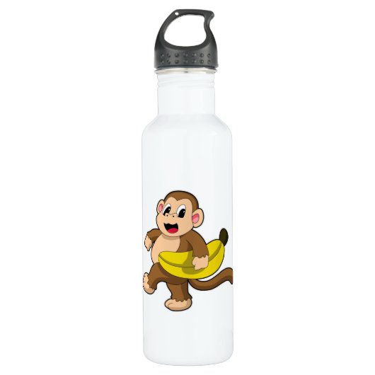 Sleutel bij het runnen met bananen waterfles  (Voorkant)