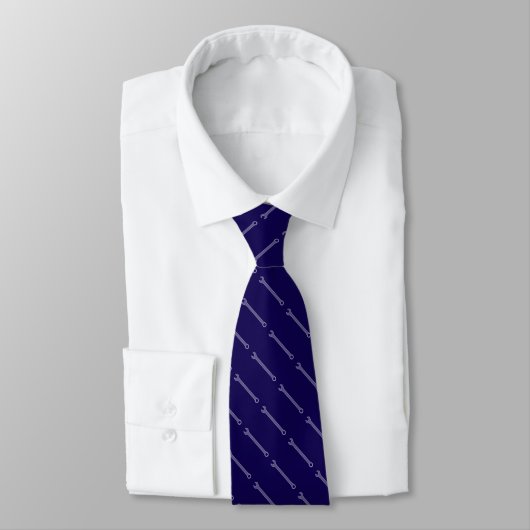 Sleutel blauw stropdas (Gebonden)