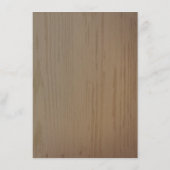 sleutel bruiloft informatie gast informatiekaartje (Achterkant)