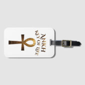 Sleutel des Levens Bagagelabel (Voorkant (horizontaal))