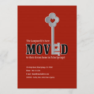 Sleutel en het Hart, de Rode Moving Aankondiging