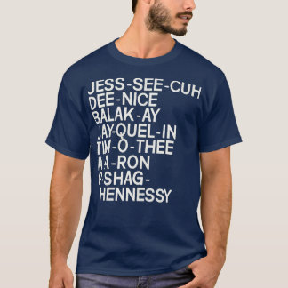 Sleutel en Peele Vervangende Leraarsnamen T-shirt